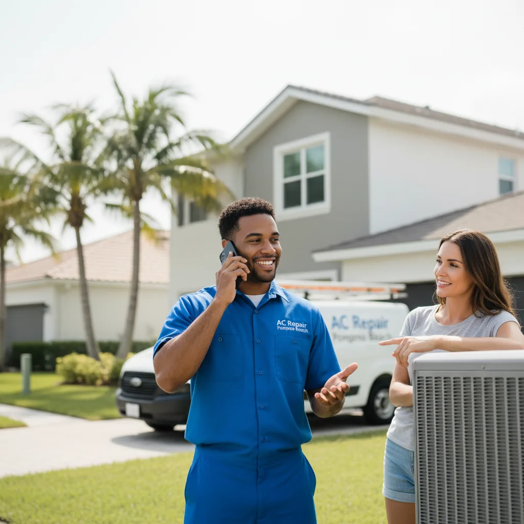 AC Repair Pompano Beach customer support in Anderson